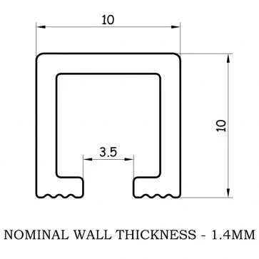 BFS370 BOX STRIP TILE TRIM