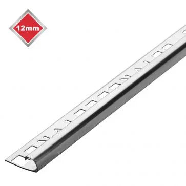 SRS520 12mm S/STEEL ROUND EDGE TRIM