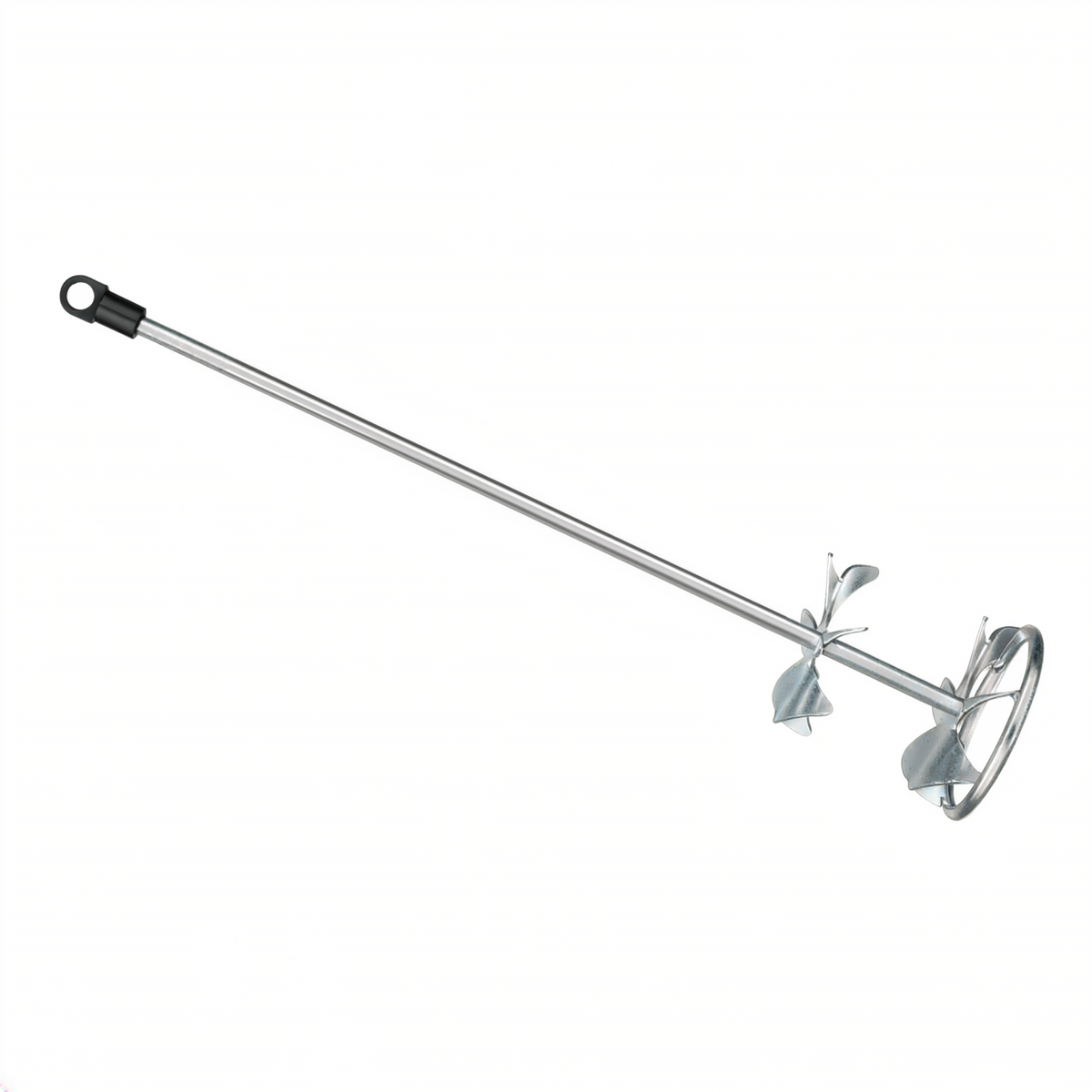 DOUBLE GALVANIZED MIXER FOR LIQUID MASSES AND RESINS 90×520×8 mm