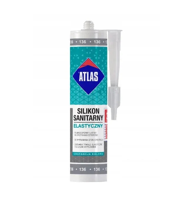 ATLAS SILTON SILIKON 001 BIAŁY 280ml