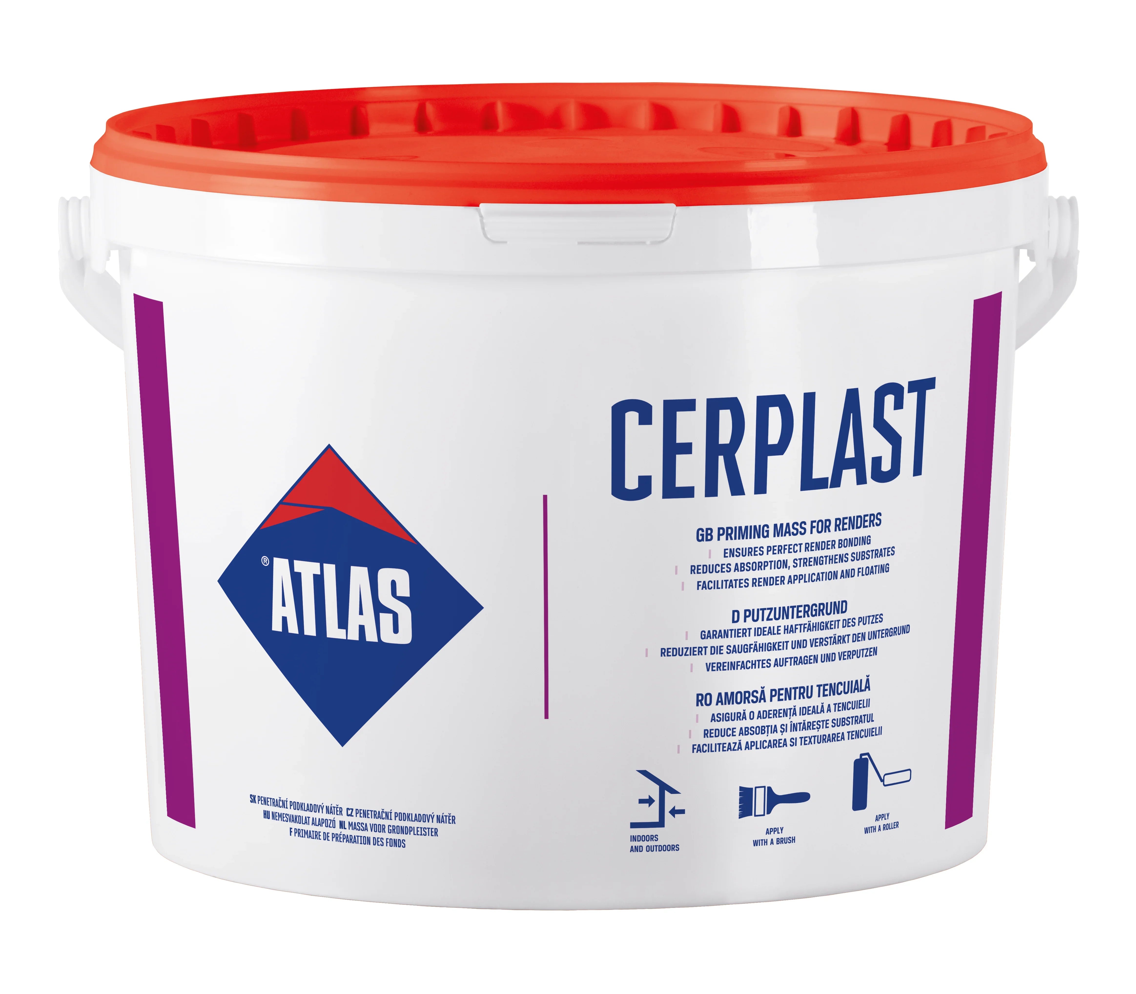 CERPLAST QUARTZ TOP COAT PRIMER WHITE 25KG - 75m2