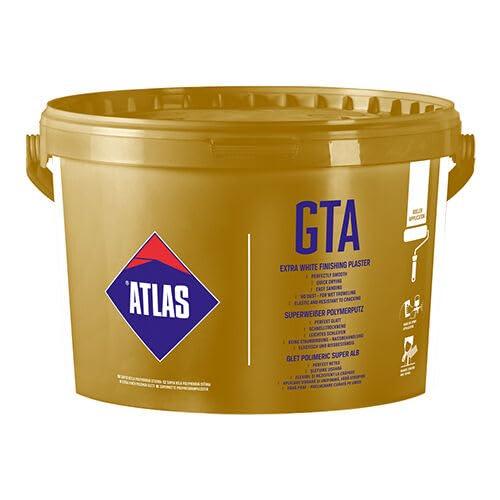 Atlas GTA white polimer top coat plaster for walls