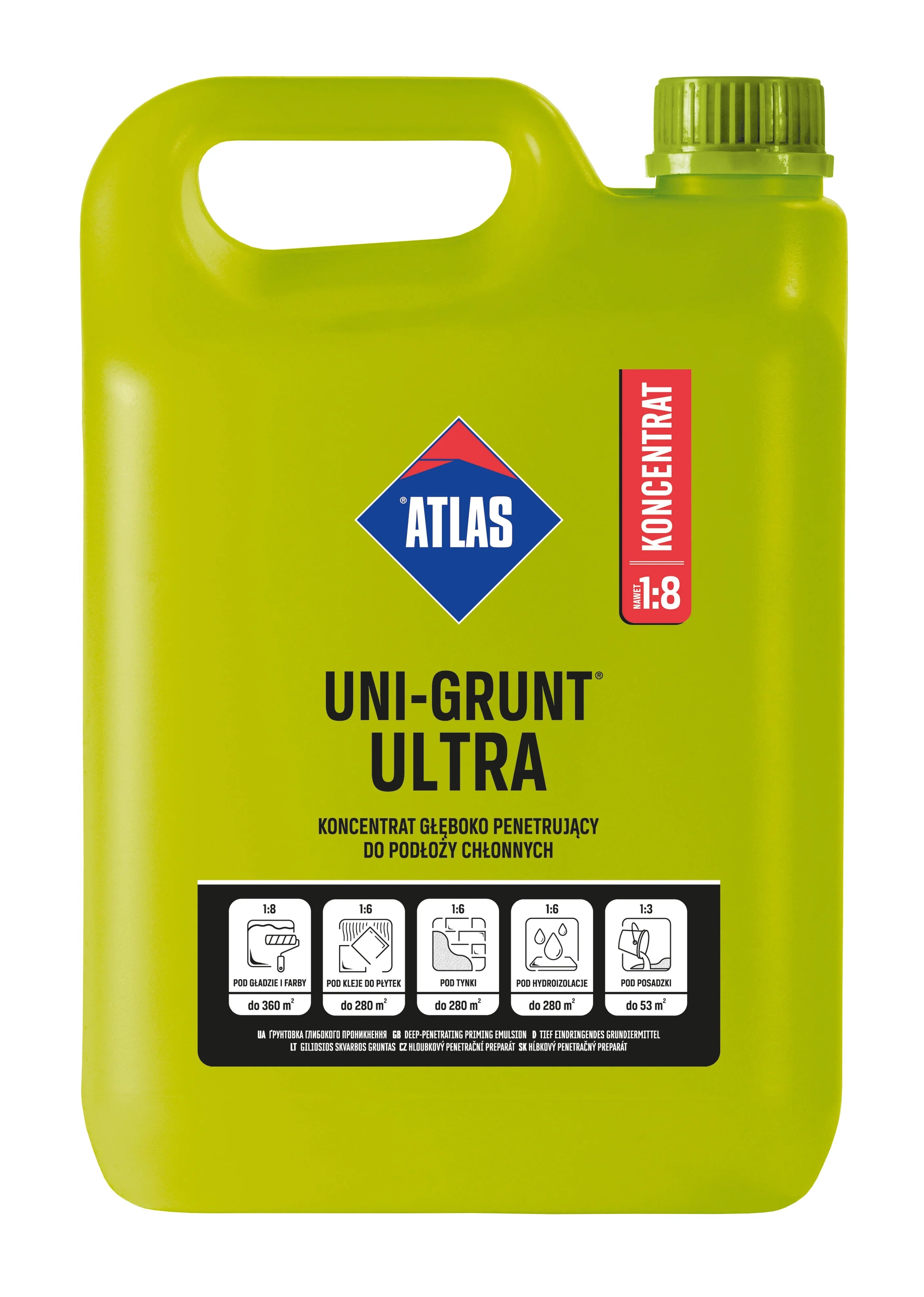 ATLAS UNI-GRUNT ULTRA CONCENTRATE PRIMER 4KG