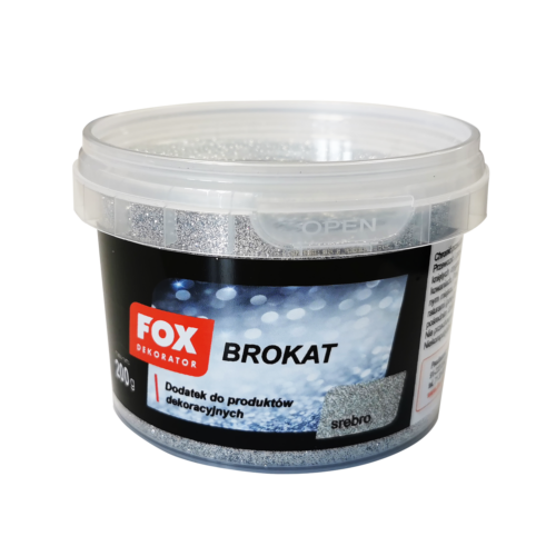 Fox Dekorator Glitter Silver 200g