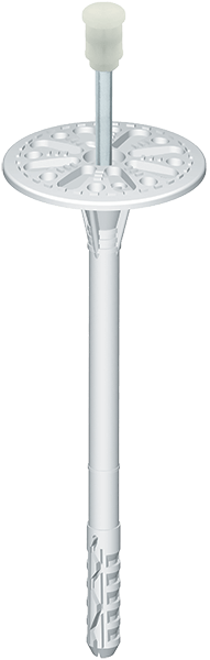 LMX-10 x 120mm- Driven connector with a steel pin and a short expansion zone for mineral wool