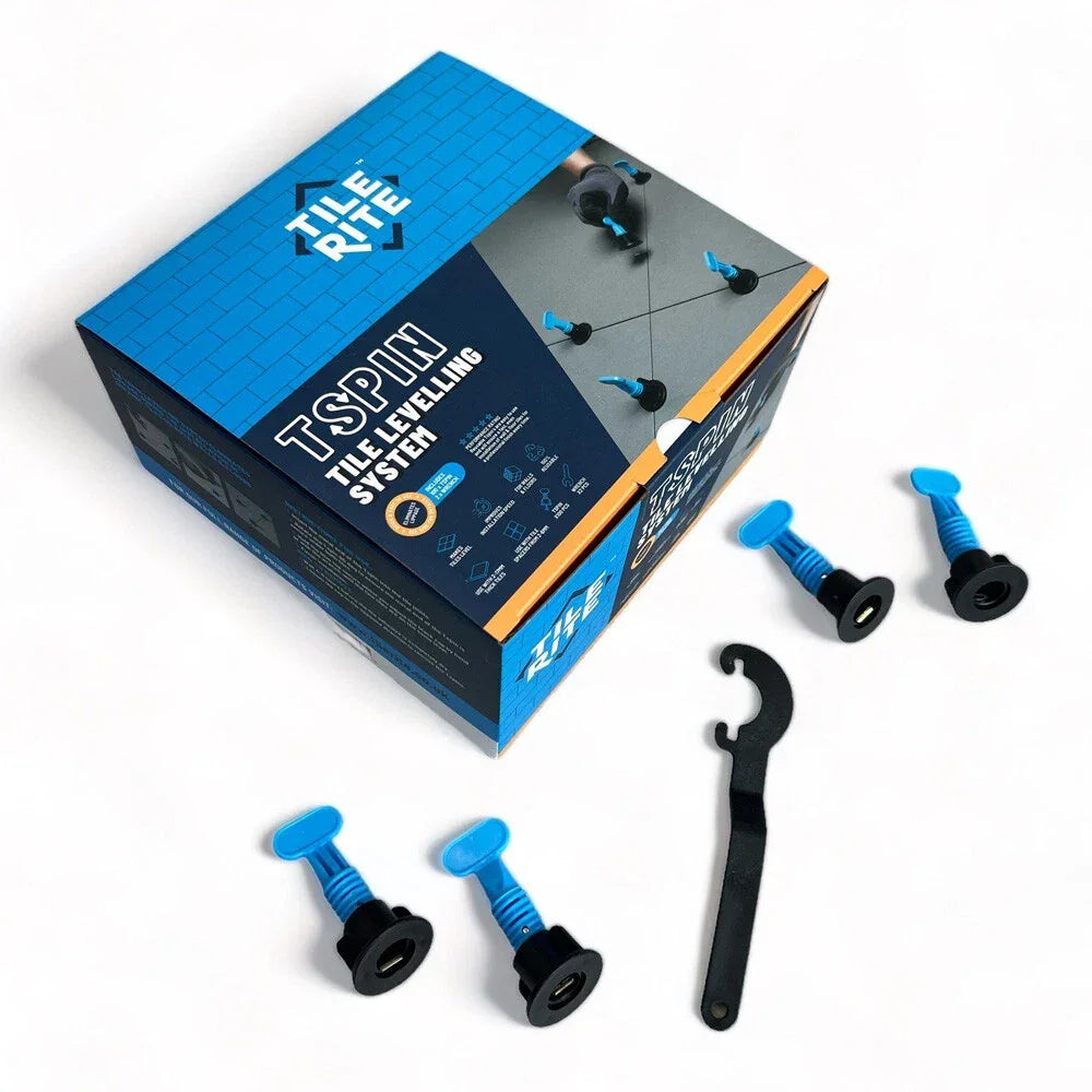 T-SPIN WALL LEVEL SPACERS 100PCS BOX