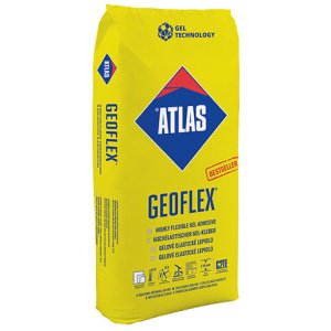 ATLAS GEOFLEX - highly flexible gel TILE ADHESIVE