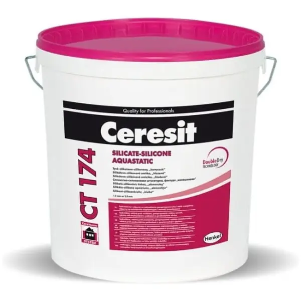silicate silicone render ceresit ct174