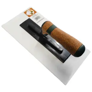 RENDERING TROWEL WITH CORK HANDLE